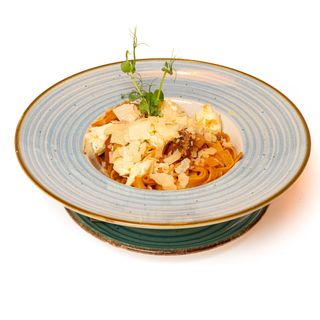 Талиатели с италиански кюфтенца