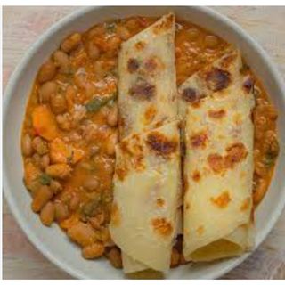 Chapati and Beans