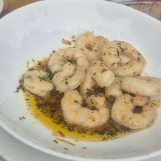 Ración De Langostinos Al Ajillo
