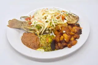 Alloco + Poisson frit