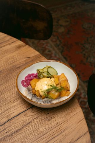 Оселедець з картоплею (300г)