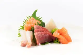 184. Sashimi misto salmone, tonno e spigola  - 4 pezzi