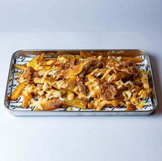 Patatas cheese pulled