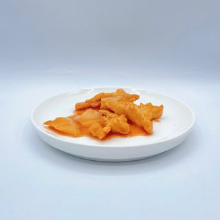 Pollo in salsa agrodolce