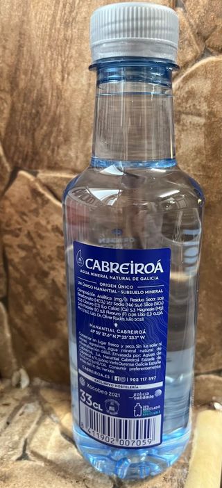 Agua mineral Cabreiroa 33cl