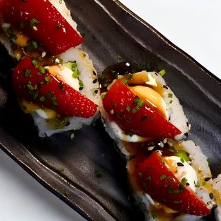 Uramaki De Salmón Fresa (8 Uds.)