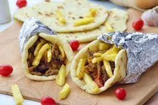 Svinjski gyros u lepinji