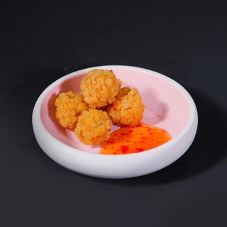 Polpette di gamberi fritti (5 pezzi)