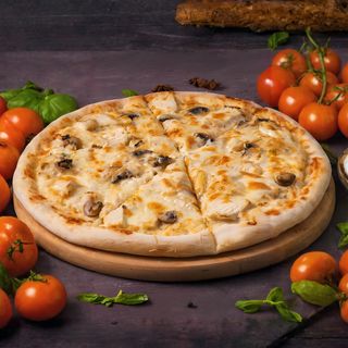 Курица с грибами