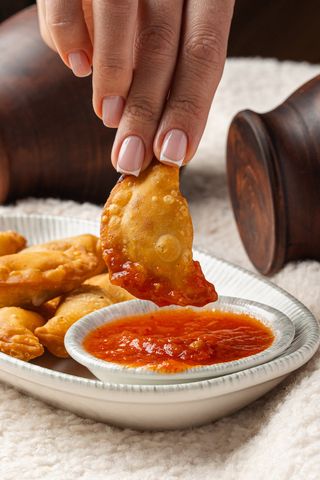 Мини-чебуреки по-грузински