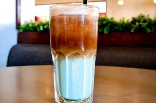 Iced Blue Latte