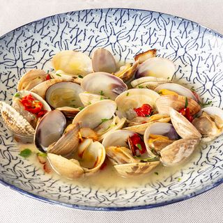 Almejas salvajes de la Ría de Arosa a la sartén