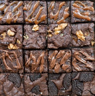 Plateau de 16 mini brownies 