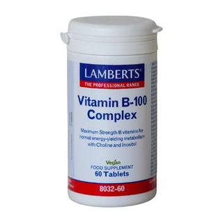 Vitamina B Complex 100 (60 Tabletas) Lamberts Española