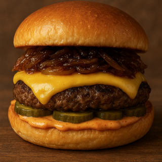 Chilly cheeseburger combo