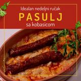 Pasulj sa kobasicom 500g