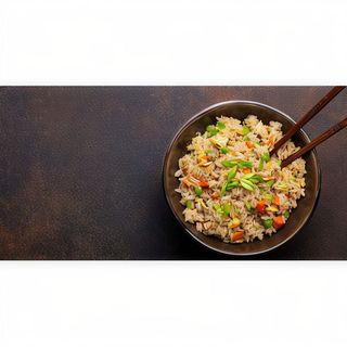 Wok nasi goreng vegetal
