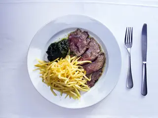 Rosbife à Inglesa com Batata Frita
