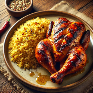 Formule Poulet Peri Peri + 1L Boisson Gratuit