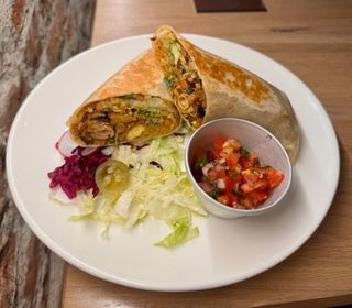 Jackfruit Mushroom Buritto