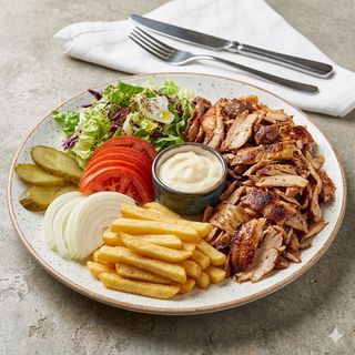 Menú Plato Kebab