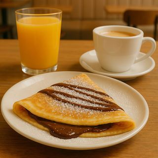 Crep + Café + Zumo natural