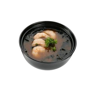 Sopa De Miso Con Gambas