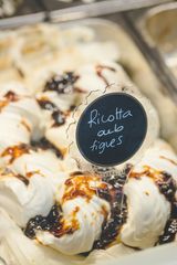 Ricotta amb figues (higos)