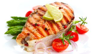 File de somon la gratar/cuptor cu sos butter lemon