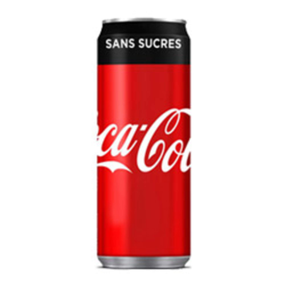 Coca cola Zéro - (24Cl) Canette