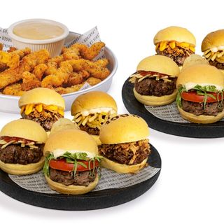 2 Ruedas de MontyBurgers + 1 Tapa