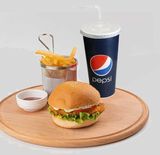 Meniu burger de pui simplu