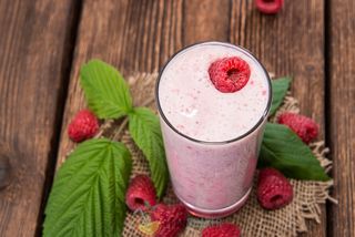 Малиновый коктейль