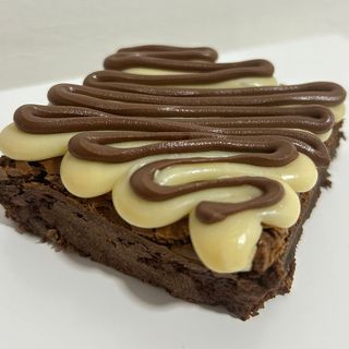 Brownie de ninho com Nutella
