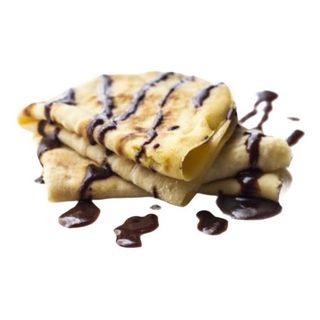 Crepe con chocolate negro