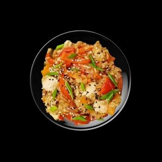 Рис з куркою