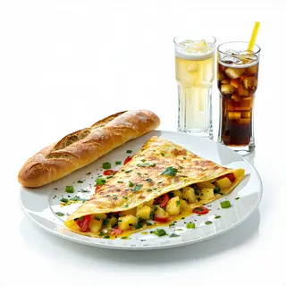 Menú De Tortilla 2 Personas