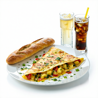 Menú De Tortilla 2 Personas