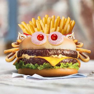 Panino twin cheeseburger