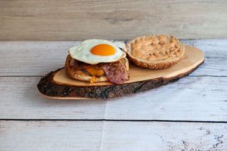 Hamburguer queijo bacon ovo