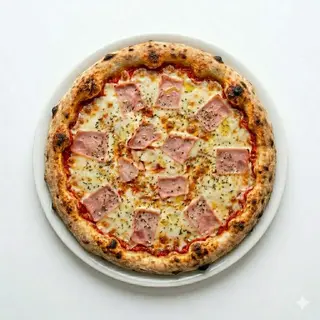 Pizza Jamón y Queso