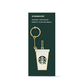 Keychain Enamel Reusable Cold Cup