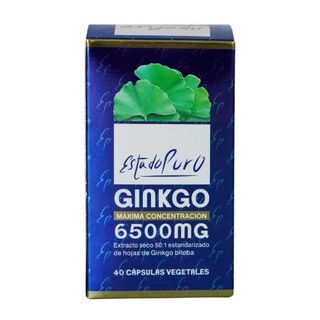 Ginkgo (6.500 Mg., 40 Cápsulas)