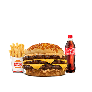 Menú Stacker Original Triple Carne
