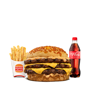 Menú Stacker Original Triple Carne