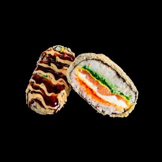 Бургер з лососем