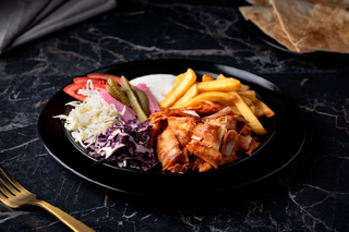 Shaorma pui la farfurie