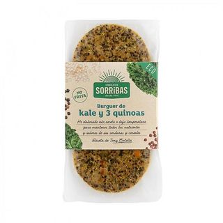Hamburguesa Kale Y 3 Quinoas Sorribas 160Gr