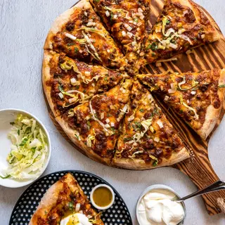Pizza tacos