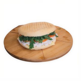 Menú campero + papas + bebida (330 ml.)